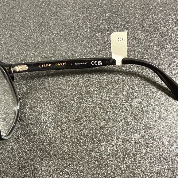 Celine Black Square Glasses CL50171i - Picture 3 of 6